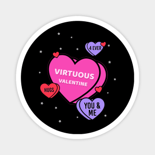 Virtuous Valentine, Valentine's Day, Love Hearts, Doctors Valentine, Nurses Valentine Magnet